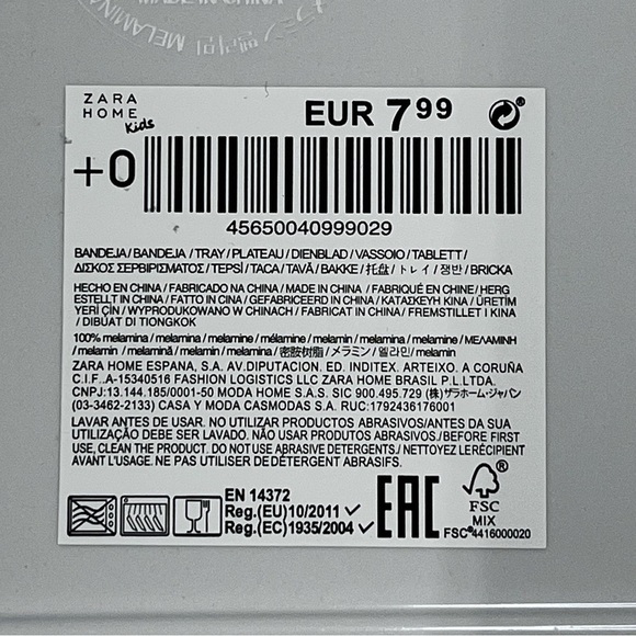 NWT Zara Home Kids Disney Plate - Picture 4 of 4